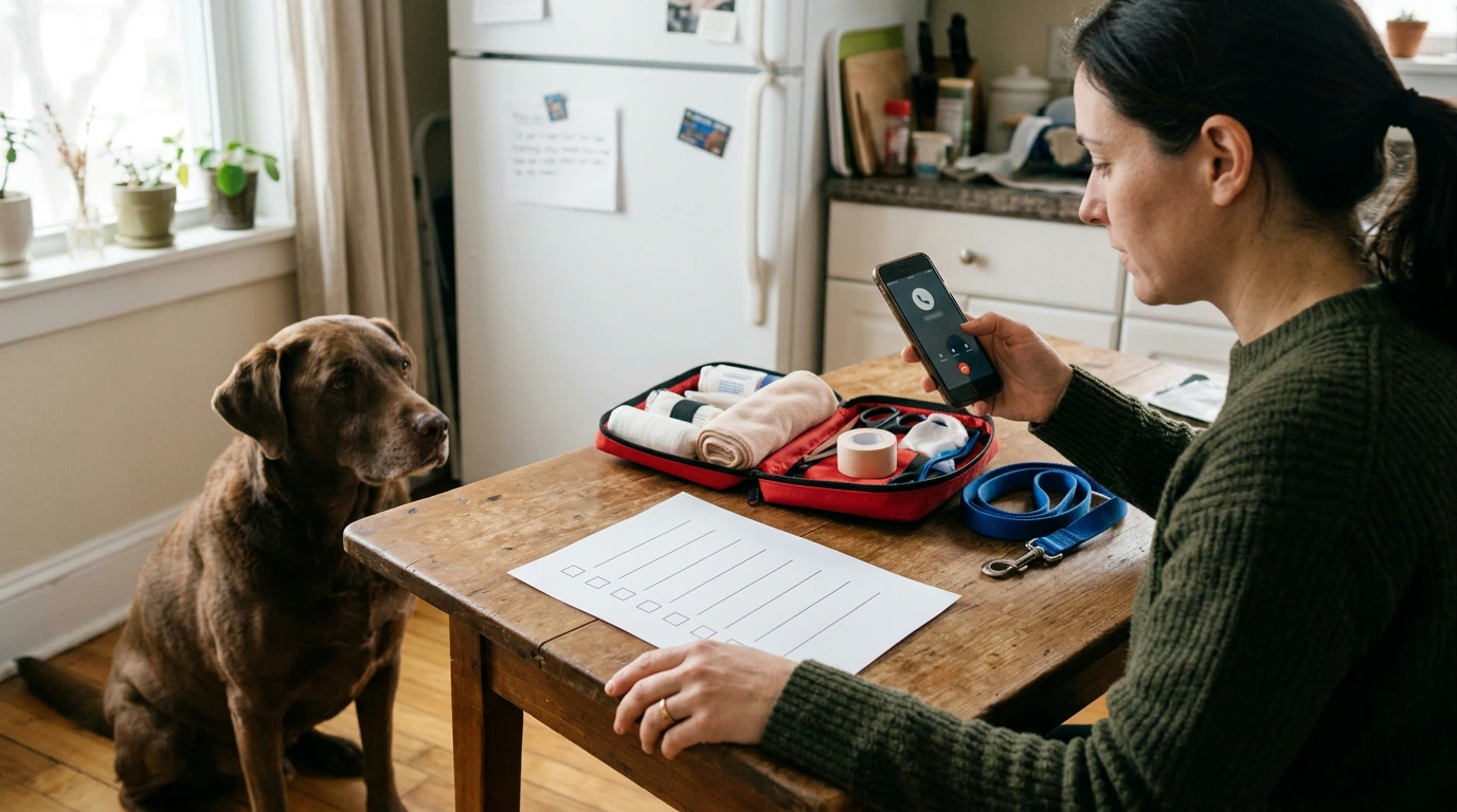 Printable Pet First-Aid Cheat Sheet for Emergencies