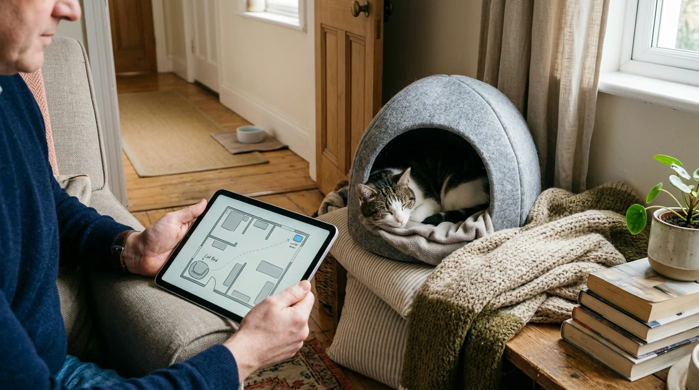 Safe Space Mapping for Pets: Calm Zones Ebook Guide